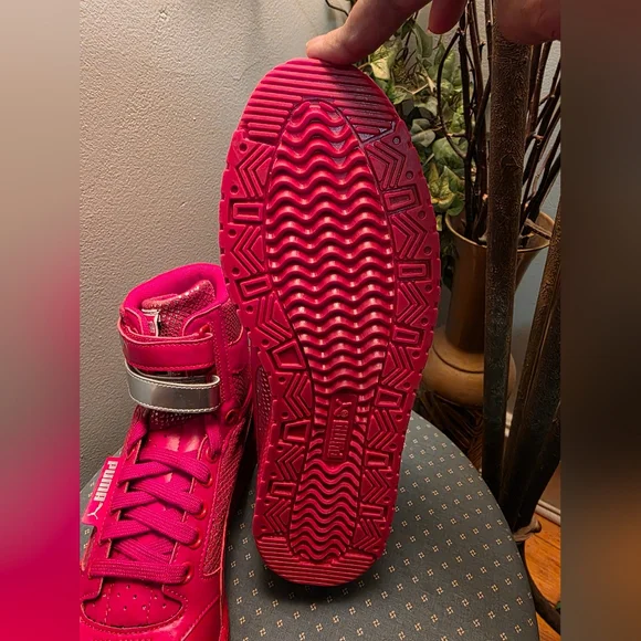 PUMA WOMEN'S "BARBADOS CHERRY" SKY HI II FUTUR MINIMAL SIZE 10 - Picture 5 of 10